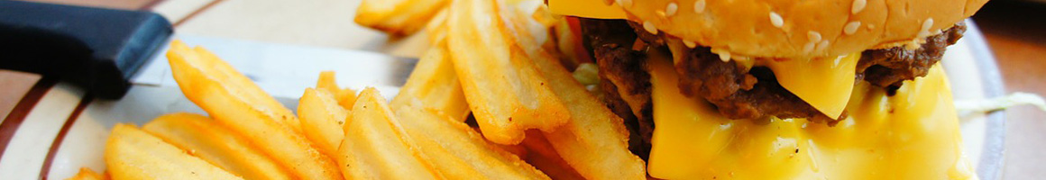 Eating Burger at Baha Burger restaurant in Hoover, AL.